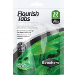 SEACHEM FLOURISH TABS PAQUETE CON 10 TABLETAS