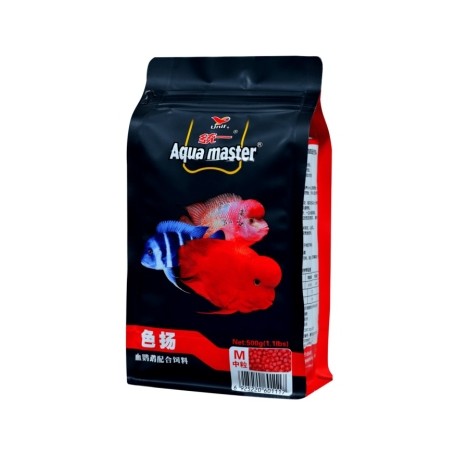 AQUAMASTER CICHLID FOOD 1.1 LB ( 500 GR)
