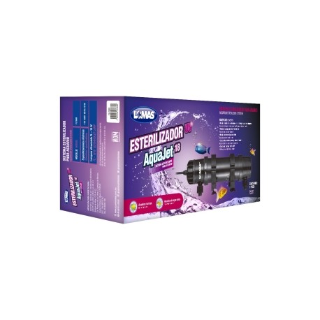 LOMAS ESTERILIZADOR UV AQUAJET 18 W