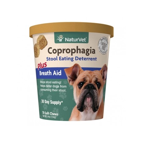 NATURVET BITES SUAVES PARA COPROFAGIA 154 GR