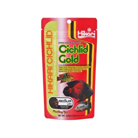 HIKARI CICHLID GOLD MEDIUM PELLET 57 GR