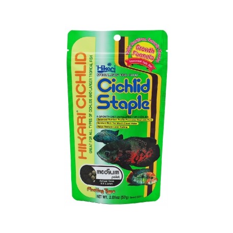 HIKARI CICHLID STAPLE MEDIUM PELLET 57 GR