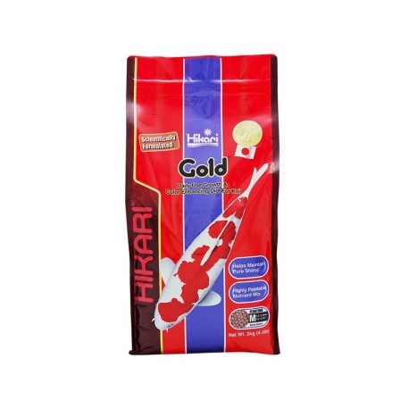 HIKARI GOLD ALIMENTO PARA KOI 2 KG (M)