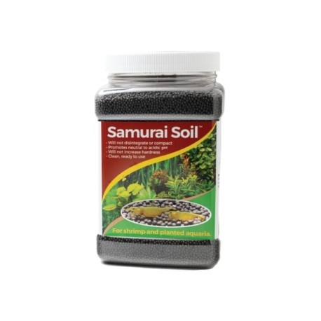 CARIB SEA SAMURAI SOIL SUBSTRATO PARA PLANTAS Y GAMBAS 3.5 LB (1.6 KG)