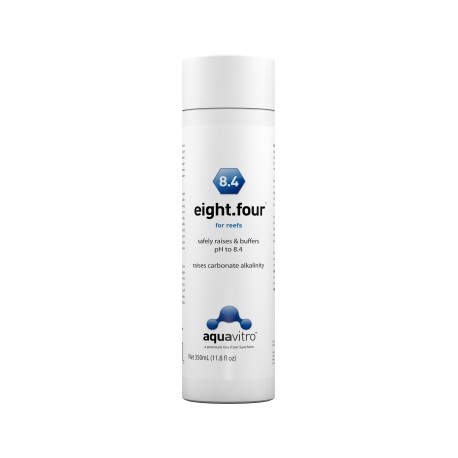 AQUAVITRO EIGH FOUR 350 ML (SOLUCION BUFFER PARA FIJAR PH 8.4 EN ACUARIOS DE ARRECIFE )