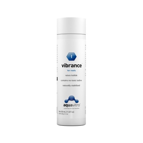 AQUAVITRO VIBRANCE 350 ML (PROMOTOR DE COLOR Y DESARROLLO DE CORALES BLANDOS)