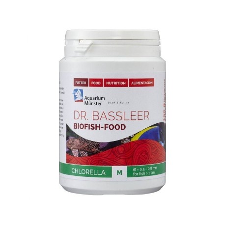 DR BASSLEER BIOFISH FOOD CHLORELLA (M) 150 GR