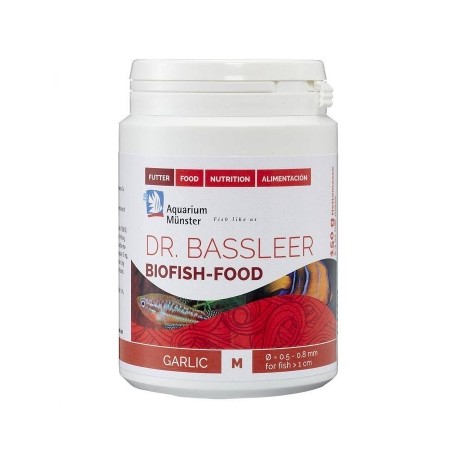 DR BASSLEER BIOFISH FOOD GARLIC (M) 150 GR