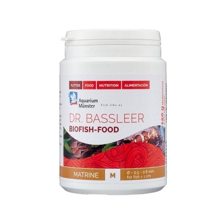 DR BASSLEER BIOFISH FOOD MATRINE (M) 150 GR