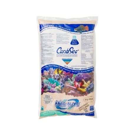 CARIB SEA ARAGONITA VIVA FIJI PINK 10 LB ( 4.5 KG )