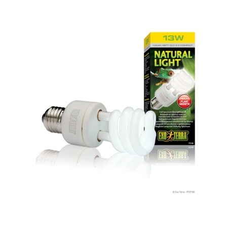 EXO TERRA FOCO REPTI GLO 2.0  NATURAL LIGHT DE 13 W