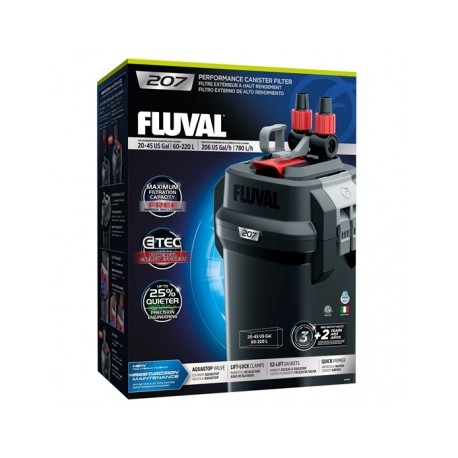 FILTRO EXTERNO FLUVAL 207 (HASTA 220 LT)