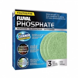 FLUVAL ESPONJA REMOVEDORA DE  FOSFATOS C/3 PZ PARA FX4/FX5/FX6