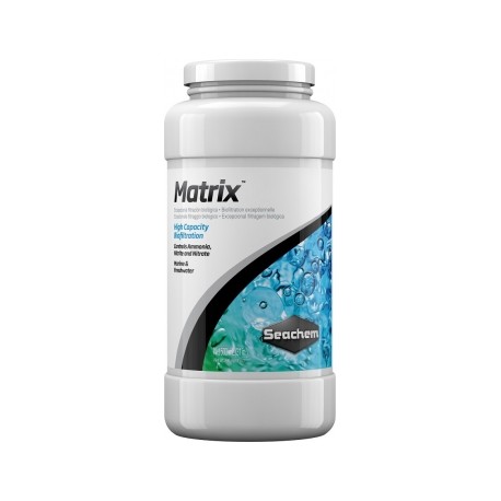 SEACHEM MATRIX 500 ML 280 GR ( TRATA 400 LT )